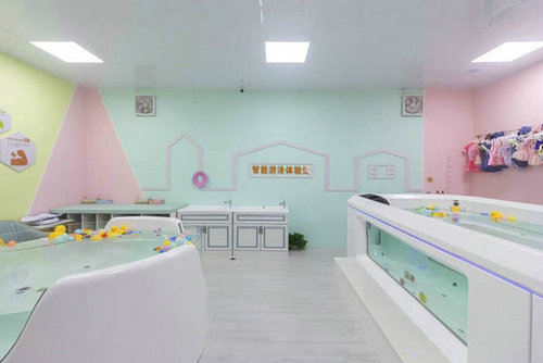 乐平亚克力婴儿儿童游泳池母婴卖场店配套水育项目